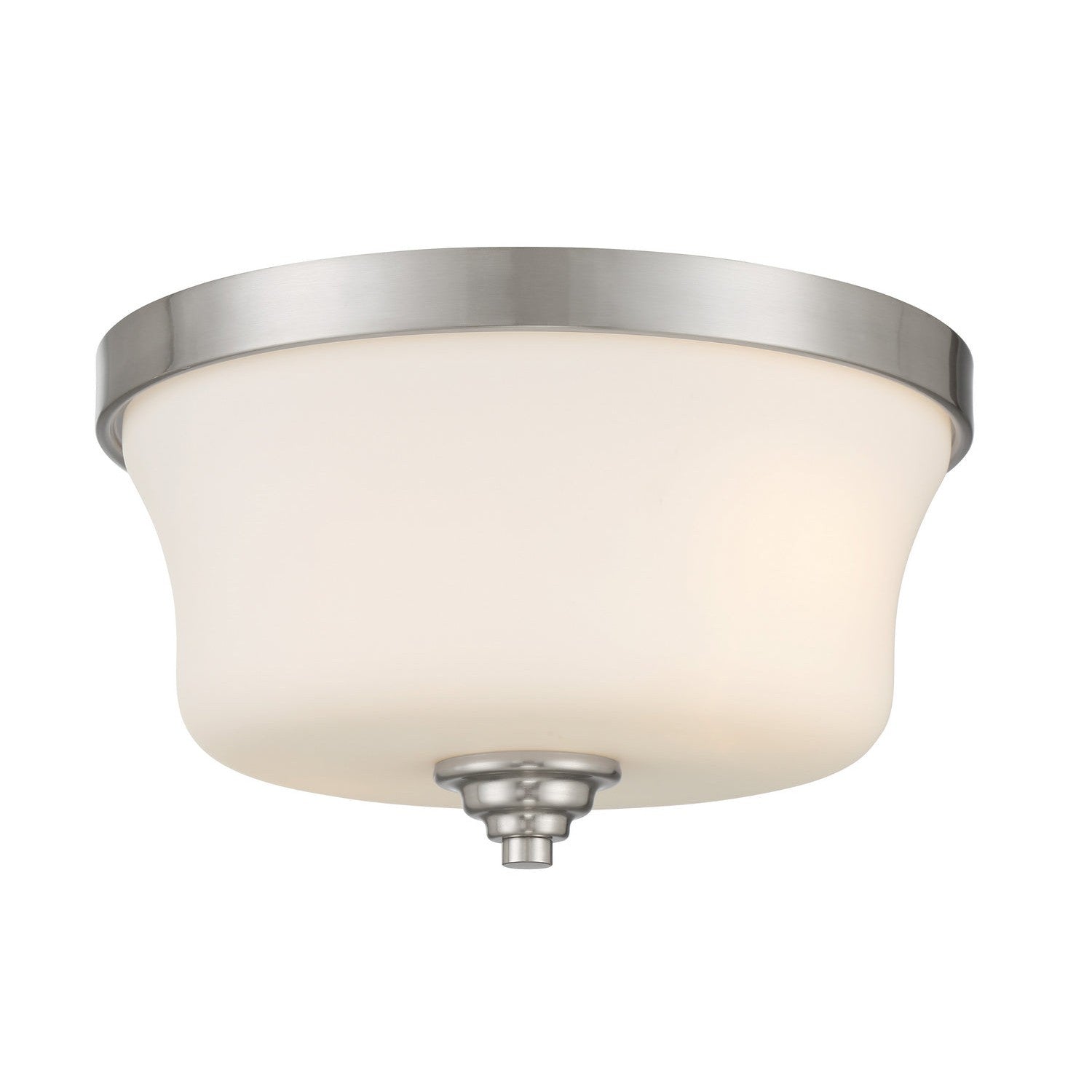 Minka-Lavery - 4927-84 - Two Light Flush Mount - Shyloh - Brushed Nickel