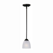 Maxim - 92061FTBK - One Light Mini Pendant - Stefan - Black