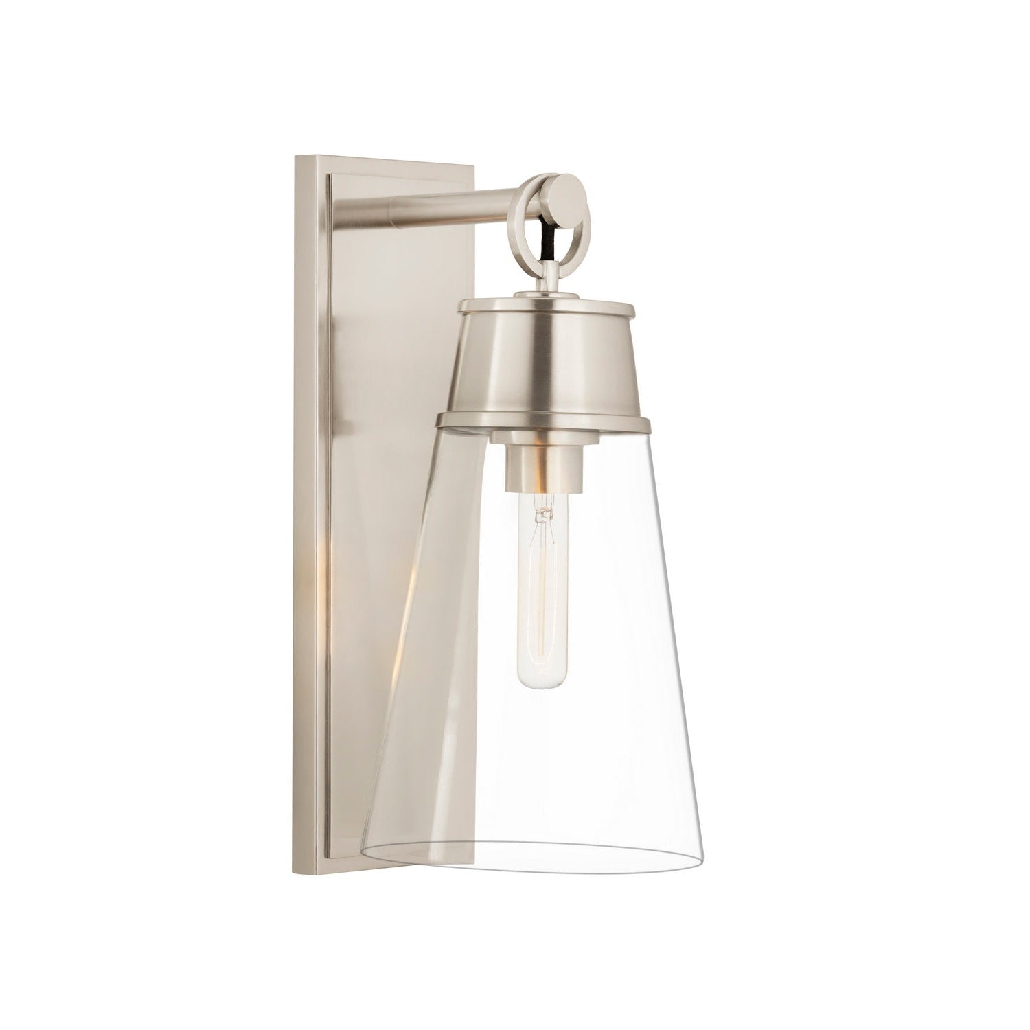Z-Lite - 2300-1SL-BN - One Light Wall Sconce - Wentworth - Brushed Nickel