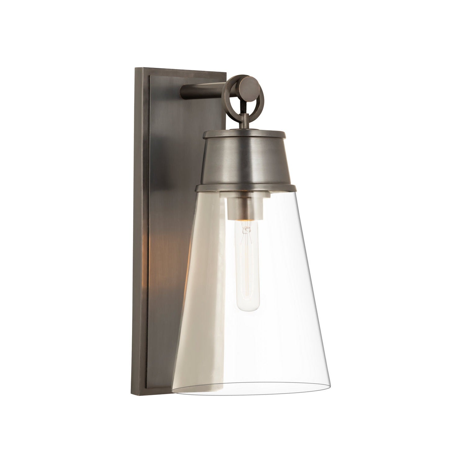 Z-Lite - 2300-1SL-BP - One Light Wall Sconce - Wentworth - Plated Bronze