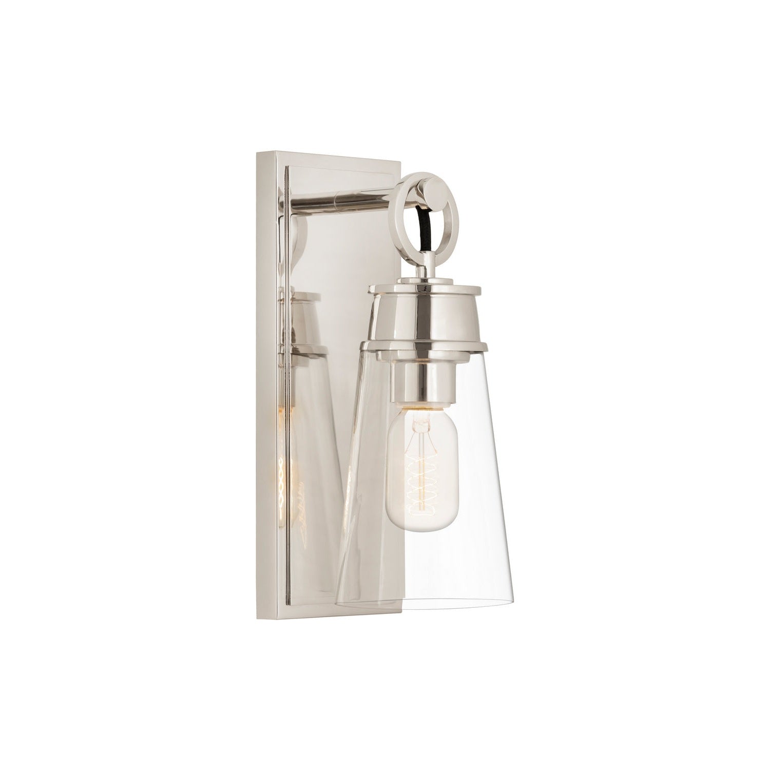 Z-Lite - 2300-1SS-PN - One Light Wall Sconce - Wentworth - Polished Nickel
