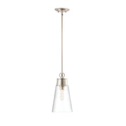 Z-Lite - 2300P8-BN - One Light Pendant - Wentworth - Brushed Nickel