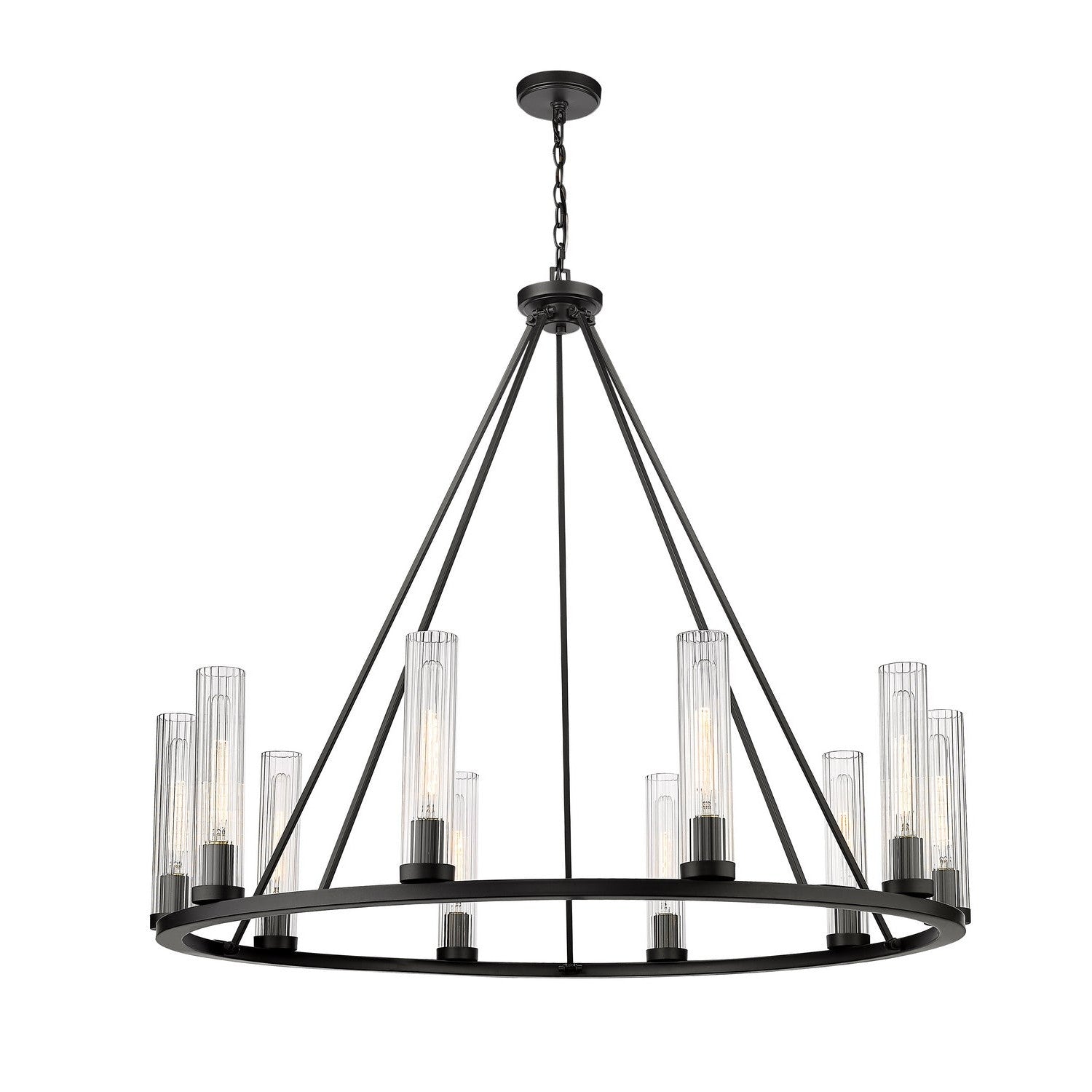 Z-Lite - 3031-10BRZ - Ten Light Chandelier - Beau - Bronze