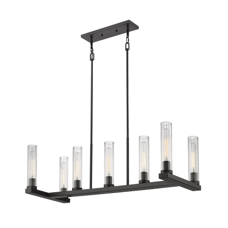 Z-Lite - 3031-7L-BRZ - Seven Light Linear Chandelier - Beau - Bronze