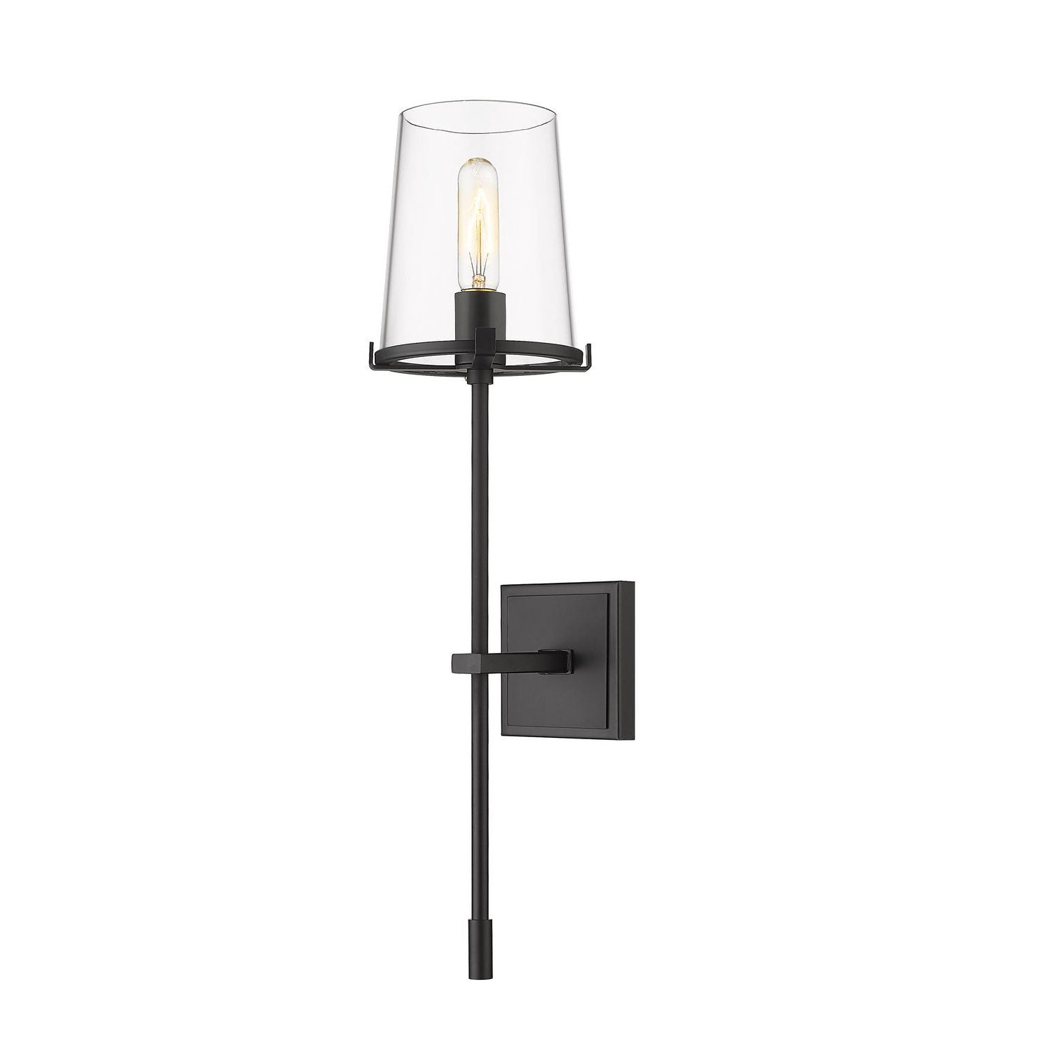 Z-Lite - 3032-1S-MB - One Light Wall Sconce - Callista - Matte Black