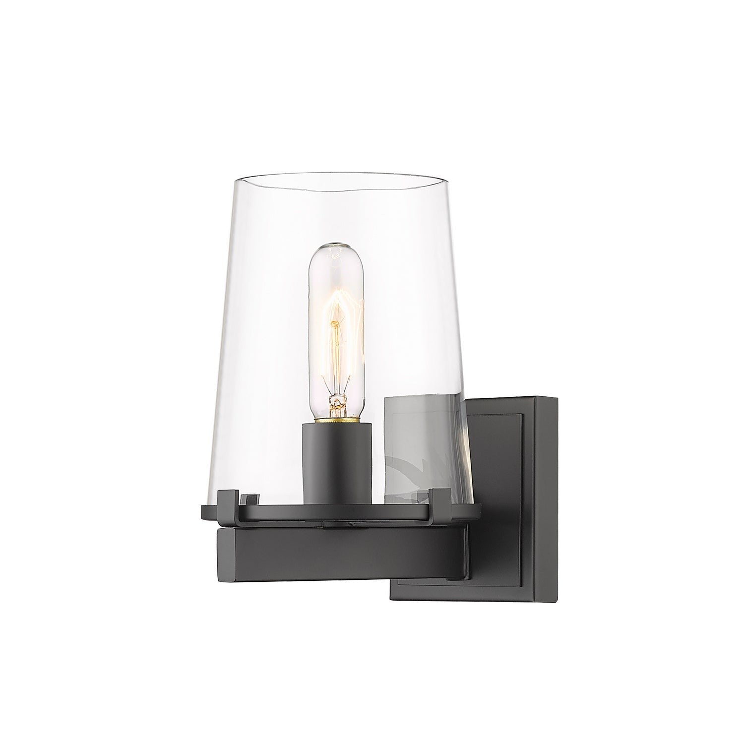 Z-Lite - 3032-1V-MB - One Light Wall Sconce - Callista - Matte Black