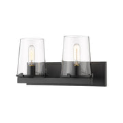 Z-Lite - 3032-2V-MB - Two Light Vanity - Callista - Matte Black