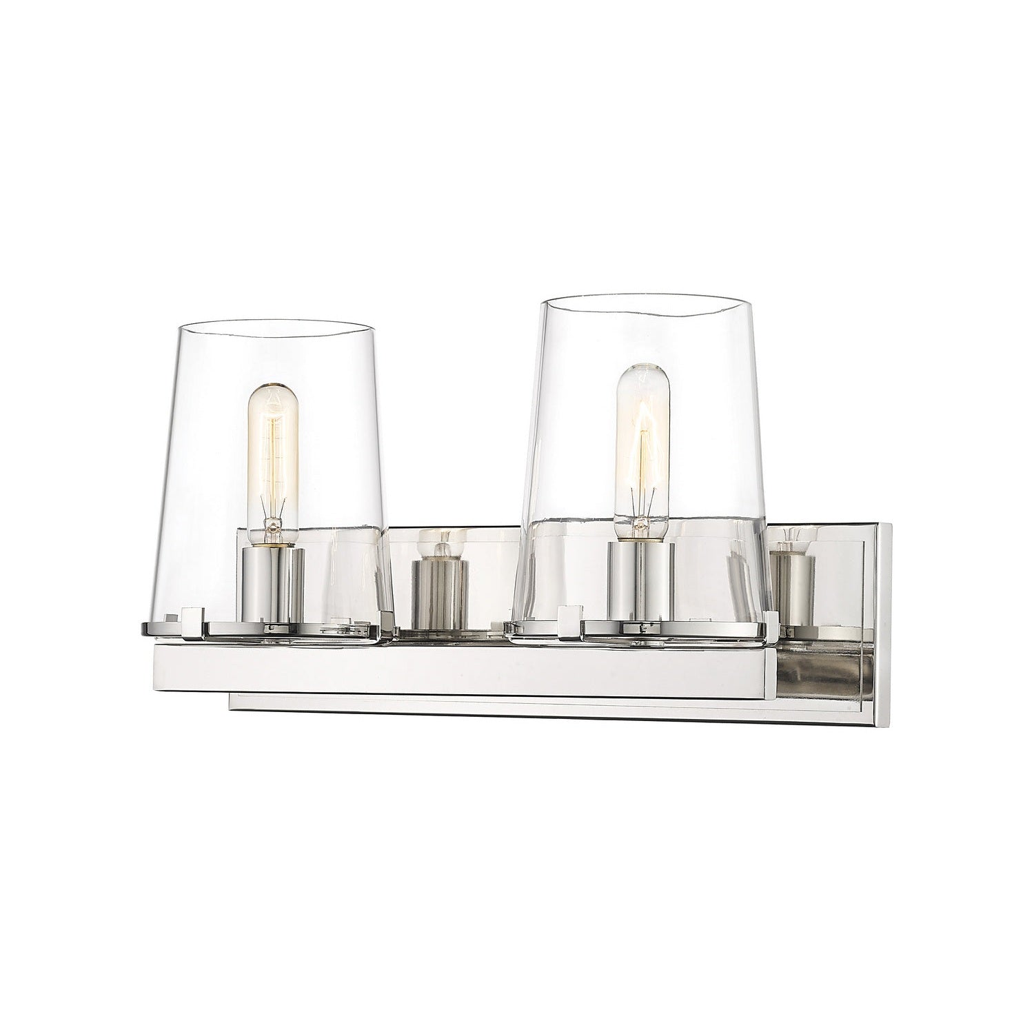 Z-Lite - 3032-2V-PN - Two Light Vanity - Callista - Polished Nickel