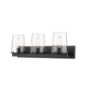Z-Lite - 3032-3V-MB - Three Light Vanity - Callista - Matte Black