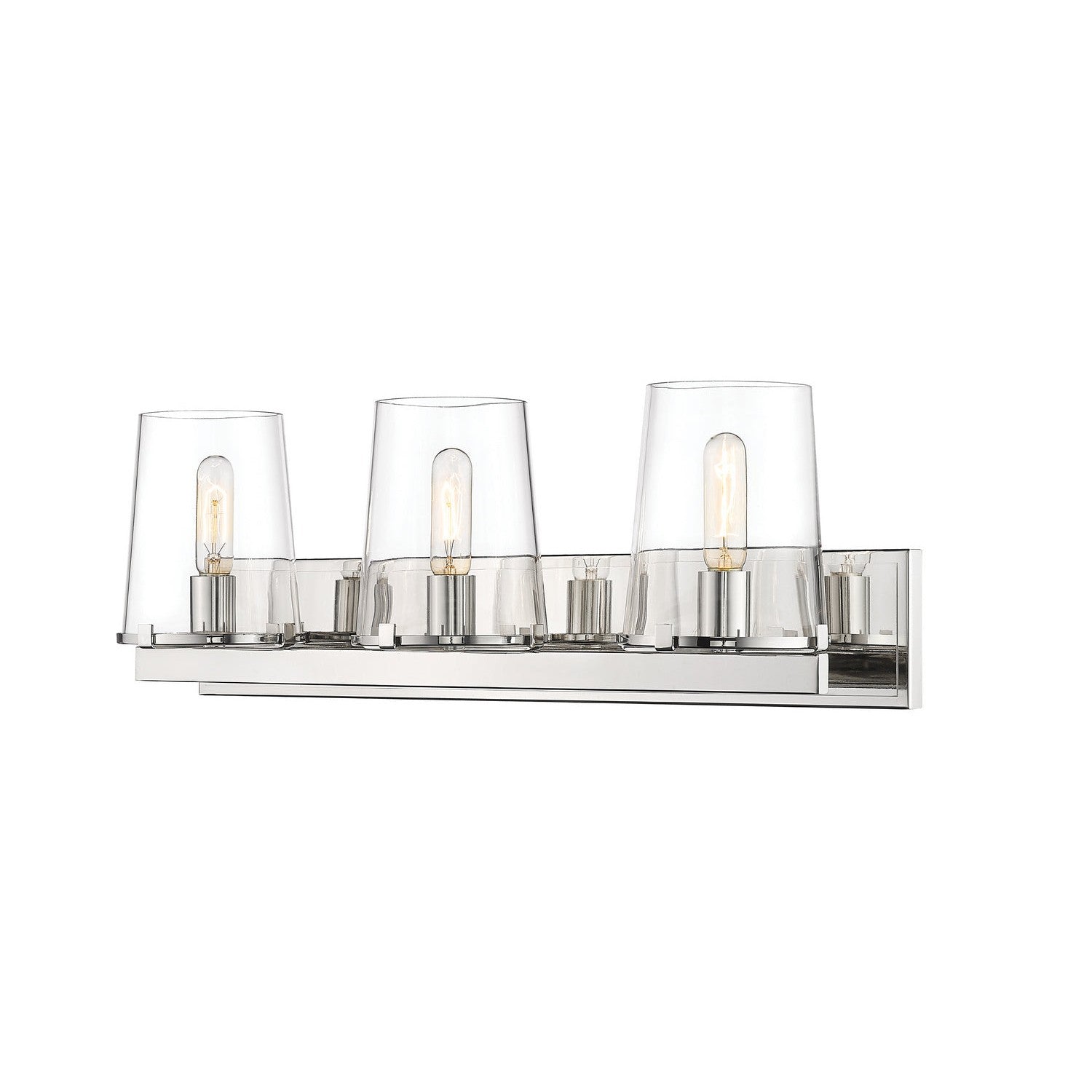 Z-Lite - 3032-3V-PN - Three Light Vanity - Callista - Polished Nickel