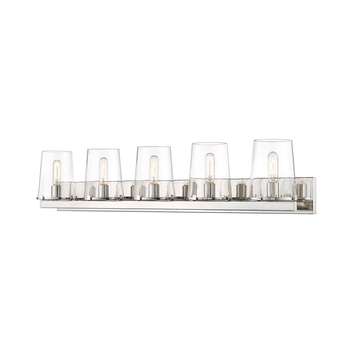 Z-Lite - 3032-5V-PN - Five Light Vanity - Callista - Polished Nickel