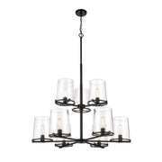 Z-Lite - 3032-9MB - Nine Light Chandelier - Callista - Matte Black