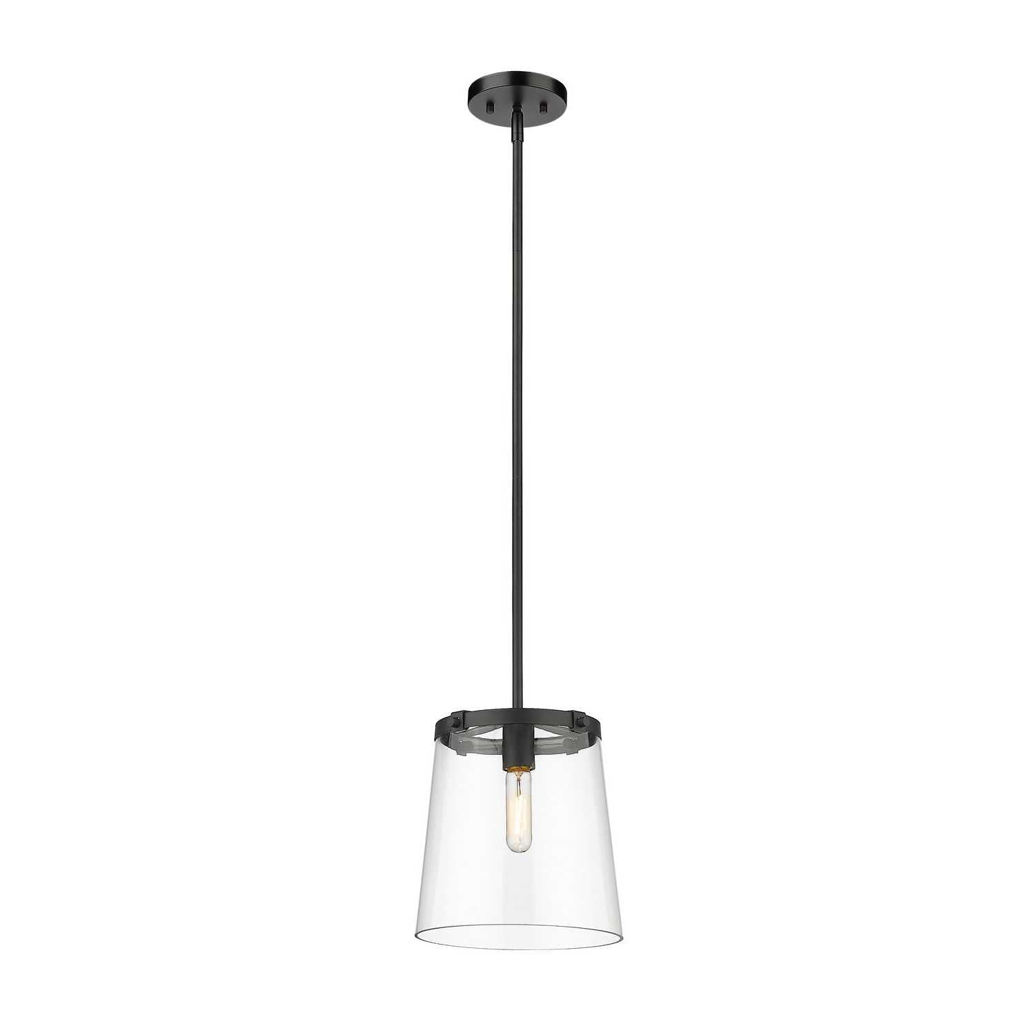 Z-Lite - 3032P10-MB - One Light Pendant - Callista - Matte Black