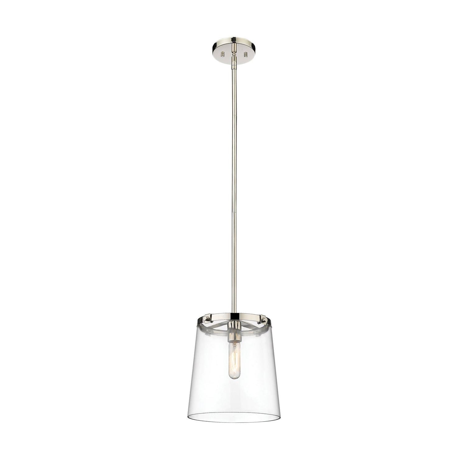 Z-Lite - 3032P10-PN - One Light Pendant - Callista - Polished Nickel