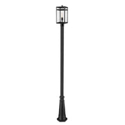 Z-Lite - 596PHMR-519P-BK - One Light Outdoor Post Mounted Fixture - Nuri - Black