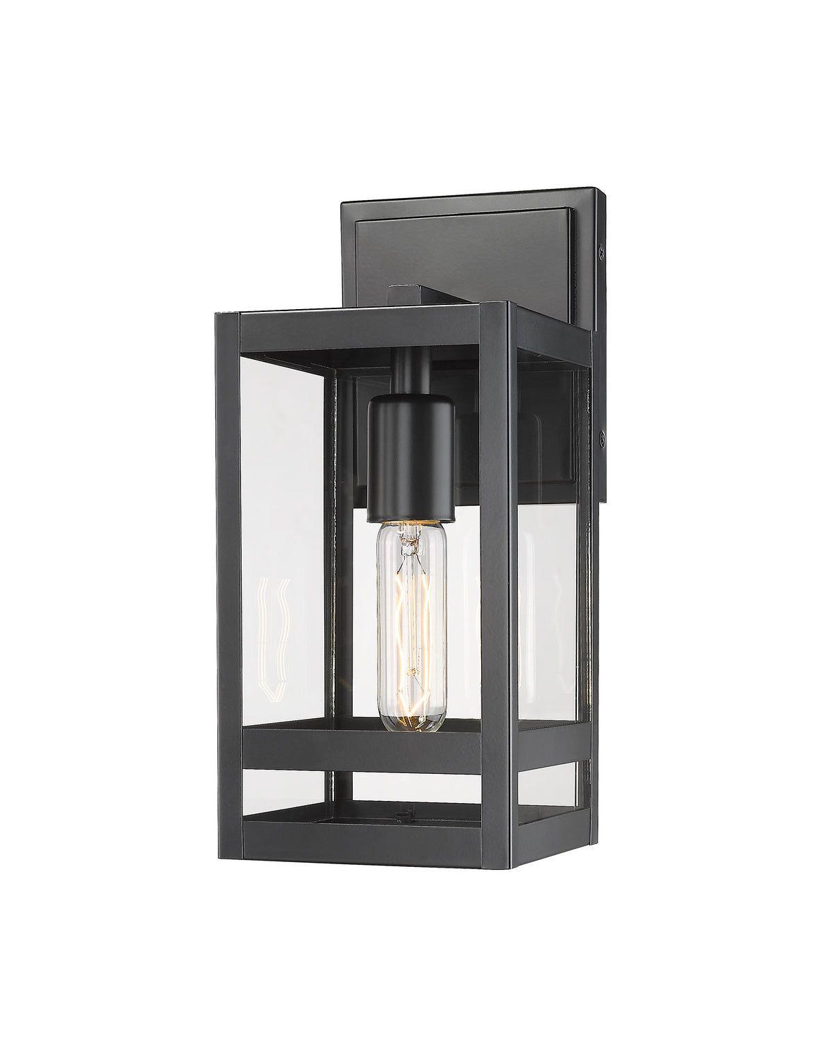 Z-Lite - 596S-BK - One Light Outdoor Wall Light - Nuri - Black