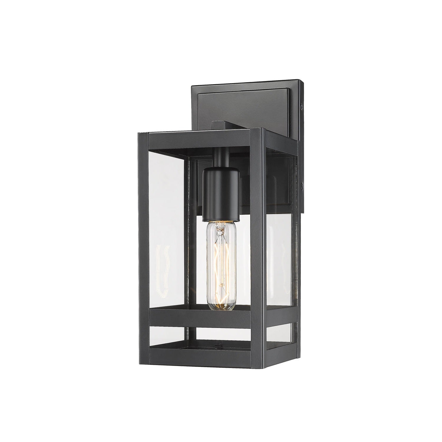 Z-Lite - 596S-BK - One Light Outdoor Wall Light - Nuri - Black