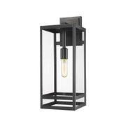 Z-Lite - 596B-BK - One Light Outdoor Wall Light - Nuri - Black