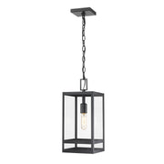 Z-Lite - 596CHM-BK - One Light Outdoor Chain Mount Ceiling Fixture - Nuri - Black