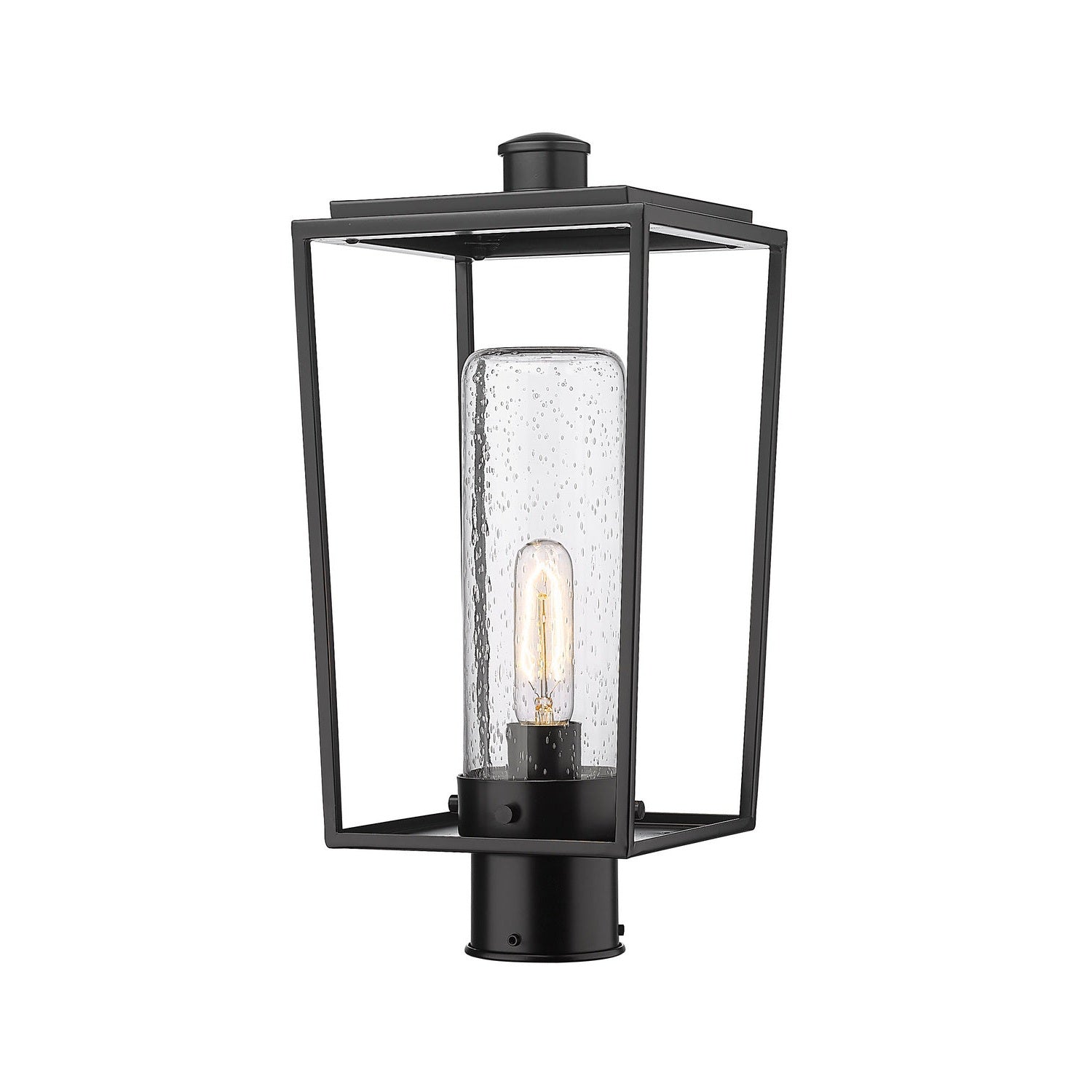 Z-Lite - 594PHMR-BK - One Light Outdoor Post Mount Fixture - Sheridan - Black