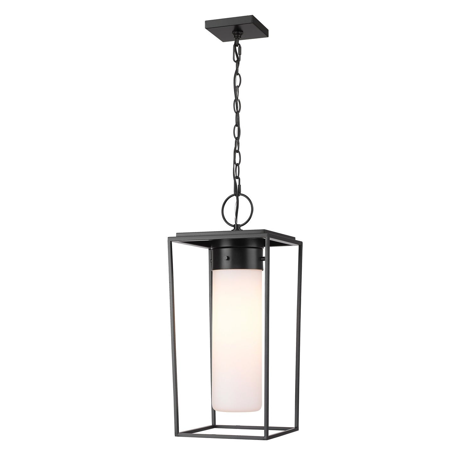 Z-Lite - 595CHB-BK - One Light Outdoor Chain Mount Ceiling Fixture - Sheridan - Black