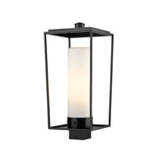 Z-Lite - 595PHBS-BK - One Light Outdoor Post Mount Fixture - Sheridan - Black