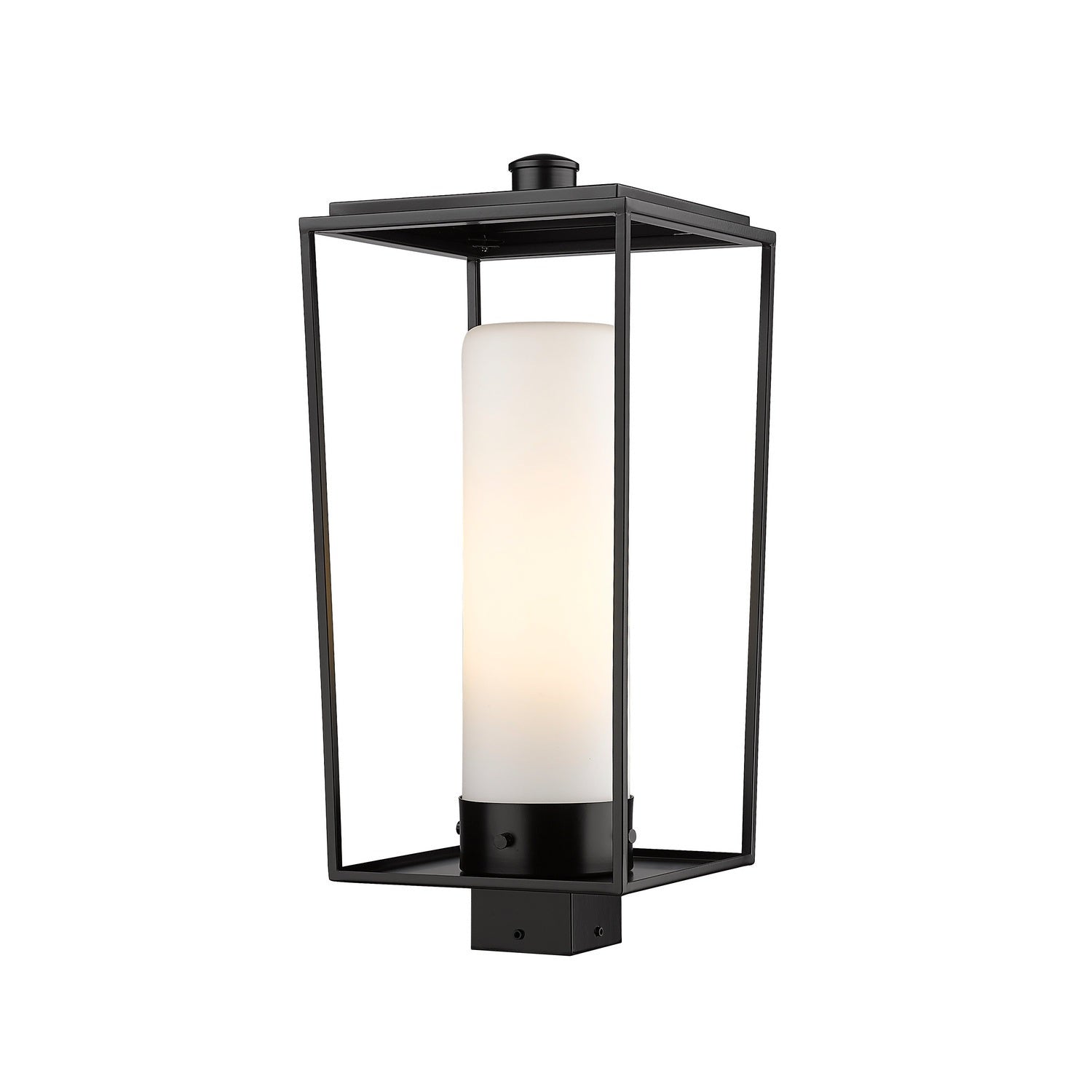 Z-Lite - 595PHBS-BK - One Light Outdoor Post Mount Fixture - Sheridan - Black