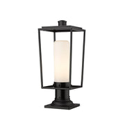Z-Lite - 595PHMR-533PM-BK - One Light Outdoor Pier Mounted Fixture - Sheridan - Black