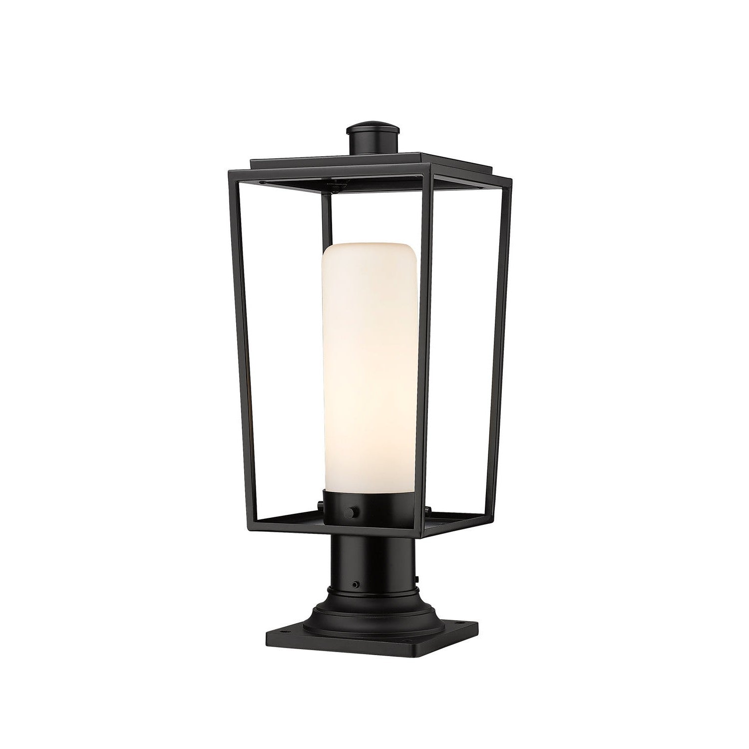 Z-Lite - 595PHMR-533PM-BK - One Light Outdoor Pier Mounted Fixture - Sheridan - Black