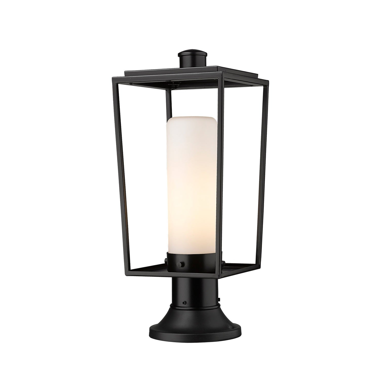 Z-Lite - 595PHMR-553PM-BK - One Light Outdoor Pier Mounted Fixture - Sheridan - Black