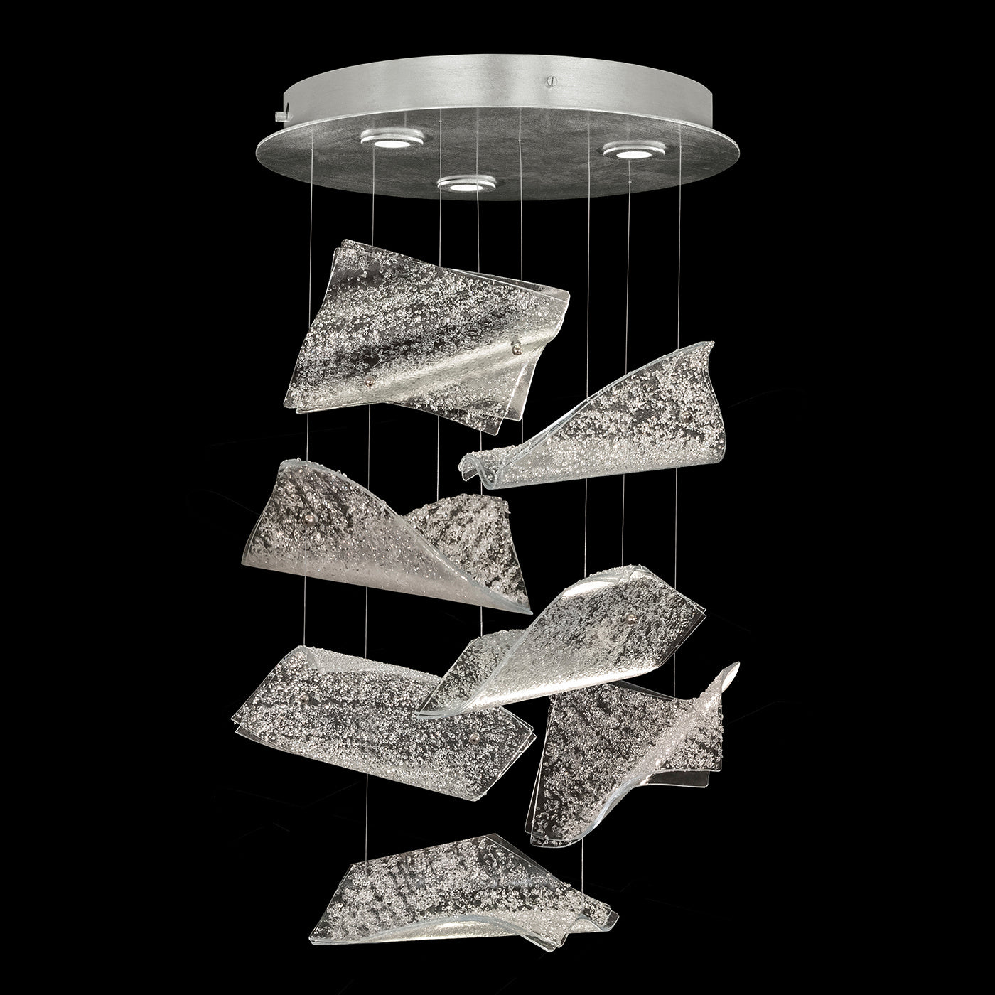 Fine Art Handcrafted Lighting - 895640-161ST - LED Pendant - Elevate - Silver