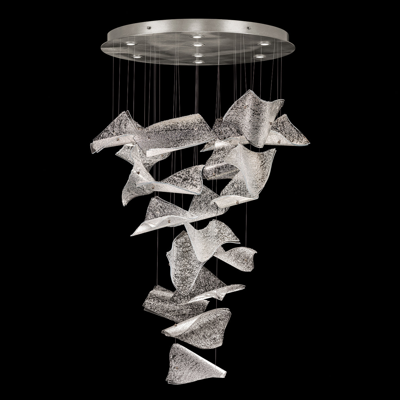 Fine Art Handcrafted Lighting - 895840-161ST - LED Pendant - Elevate - Silver