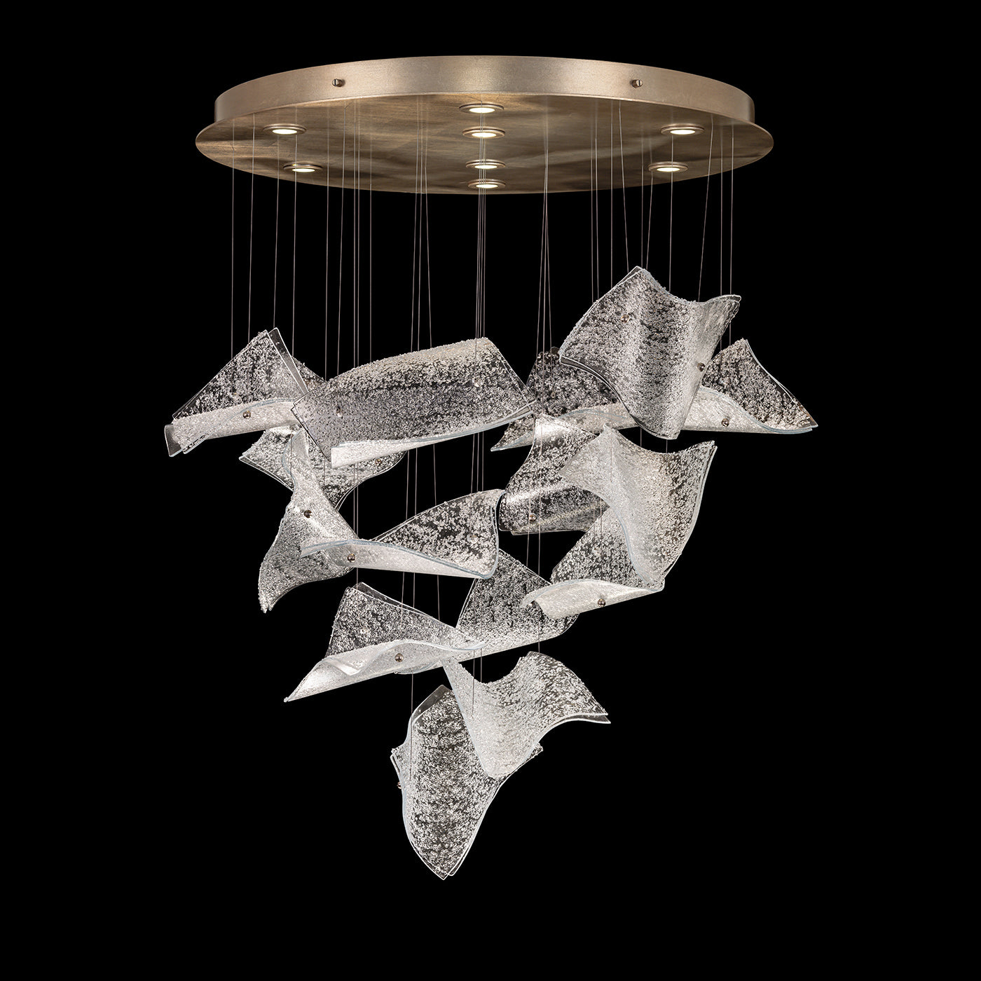 Fine Art Handcrafted Lighting - 895840-262ST - LED Pendant - Elevate - Gold