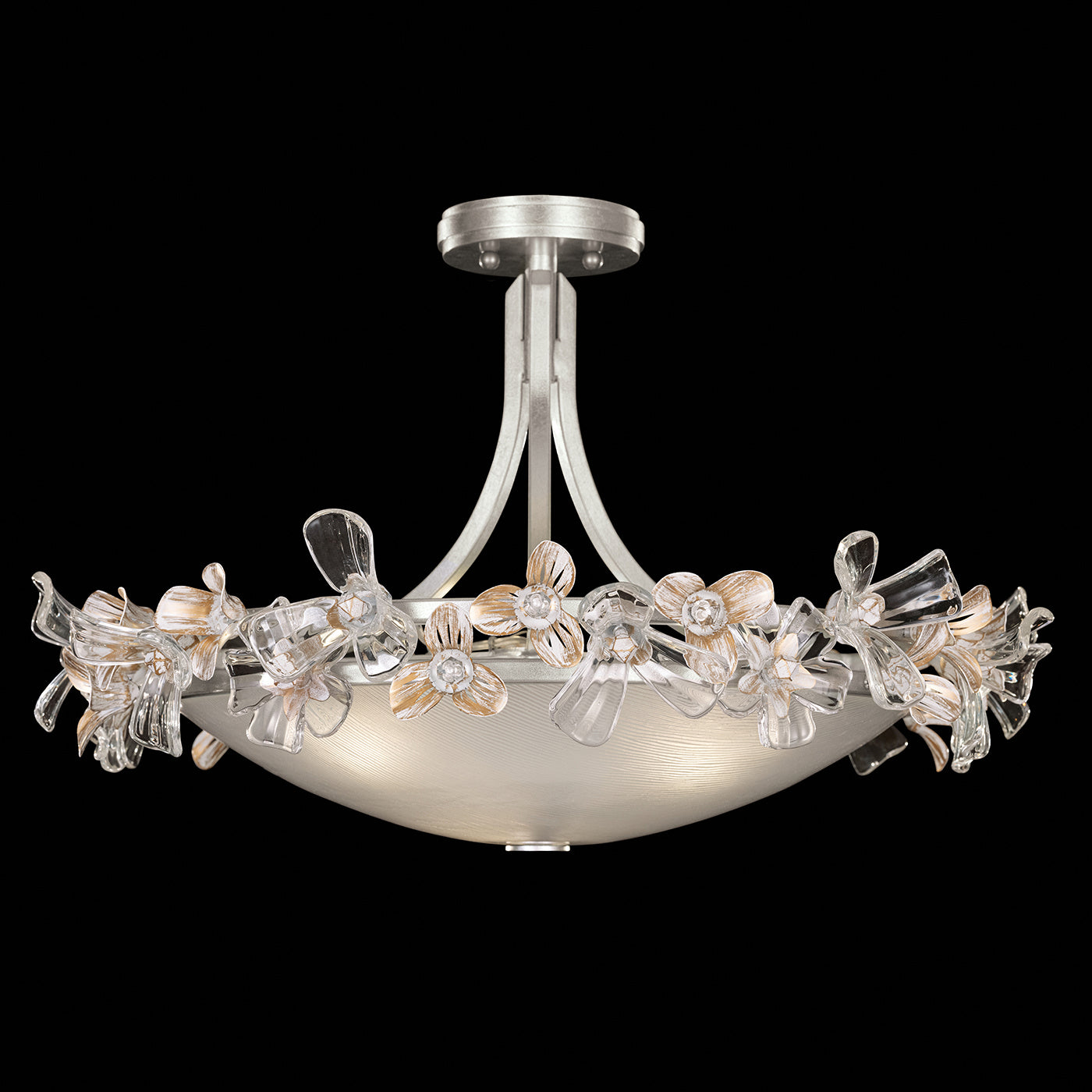 Fine Art Handcrafted Lighting - 915540-1ST - LED Flush Mount - Azu - Silver