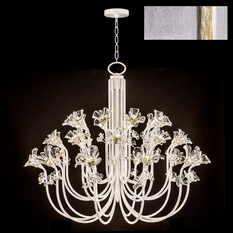 Fine Art Handcrafted Lighting - 918640-1ST - LED Chandelier - Azu - Silver