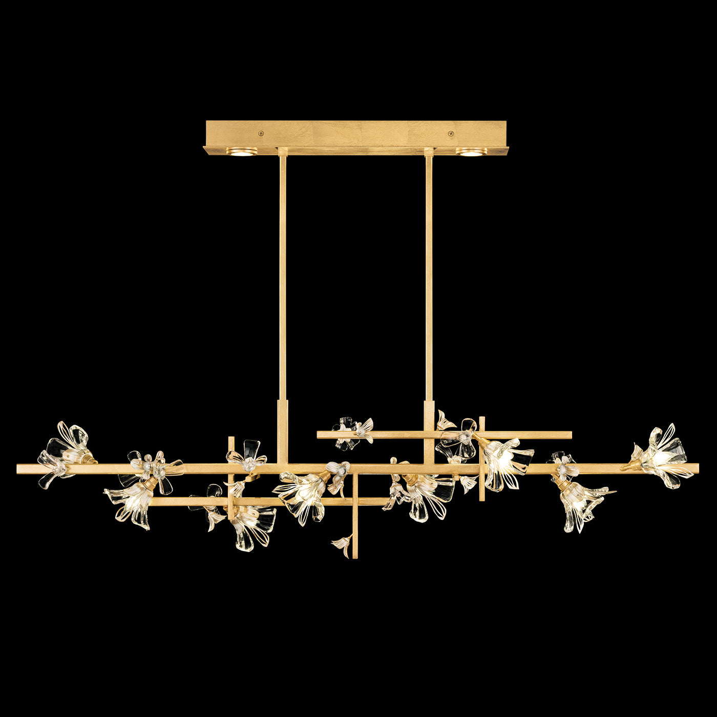 Fine Art Handcrafted Lighting - 918740-2ST - LED Pendant - Azu - Gold