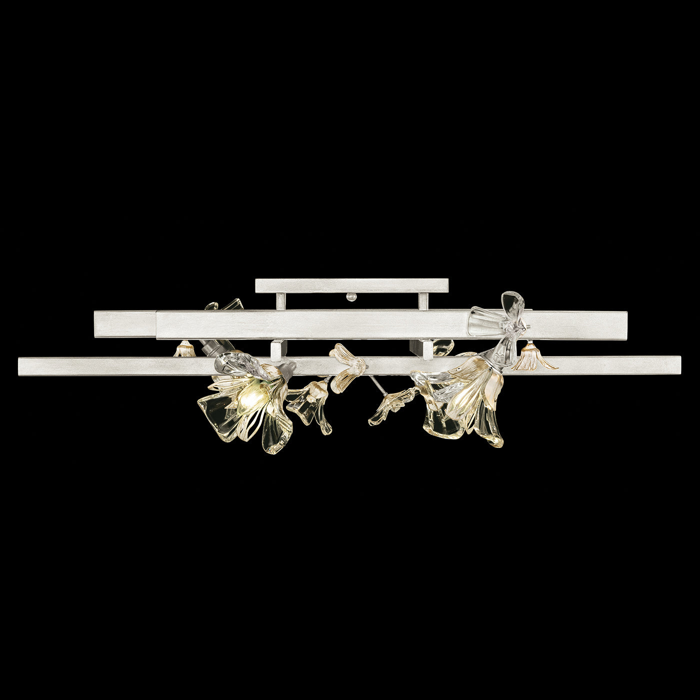 Fine Art Handcrafted Lighting - 919640-1ST - LED Flush Mount - Azu - Silver
