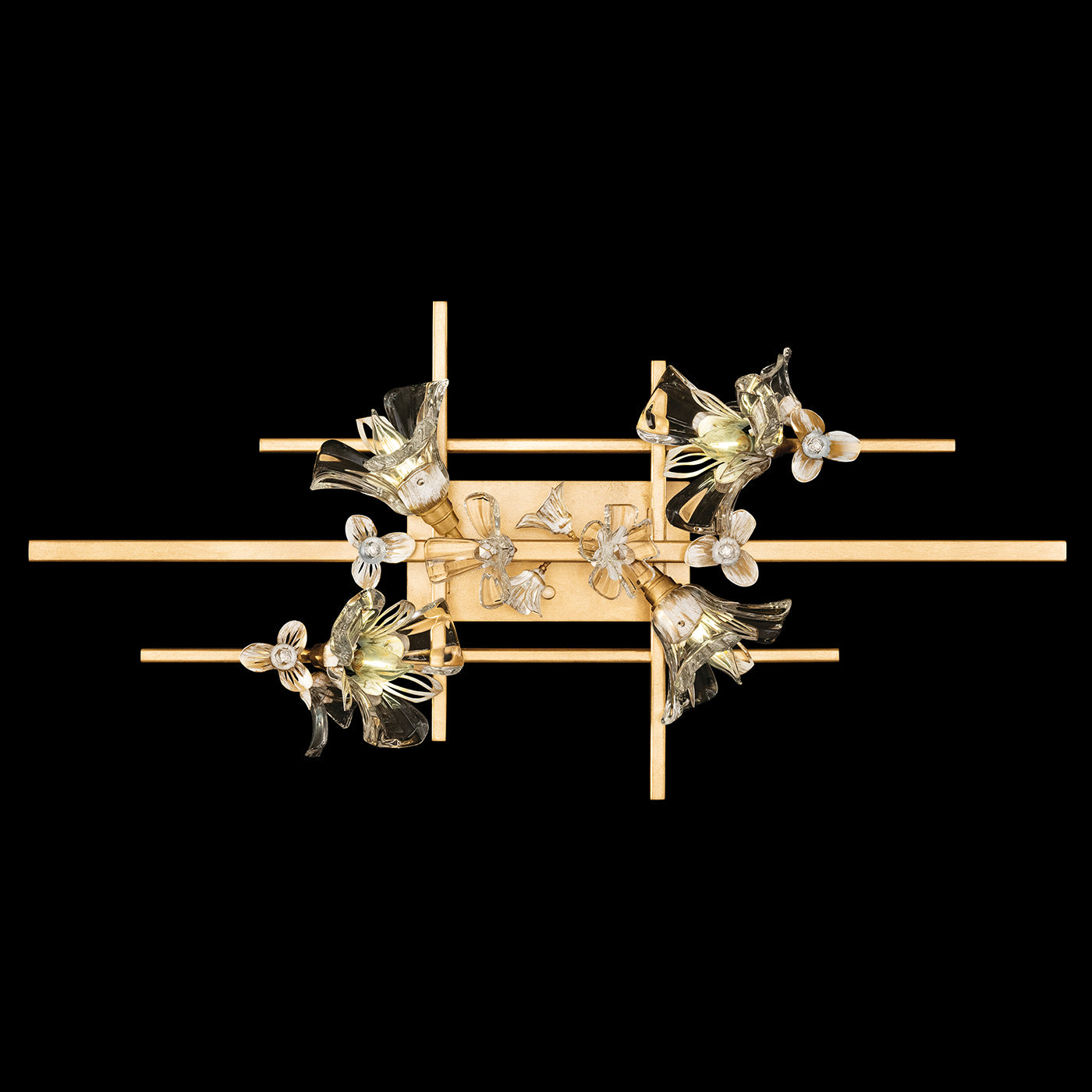 Fine Art Handcrafted Lighting - 919640-2ST - LED Flush Mount - Azu - Gold