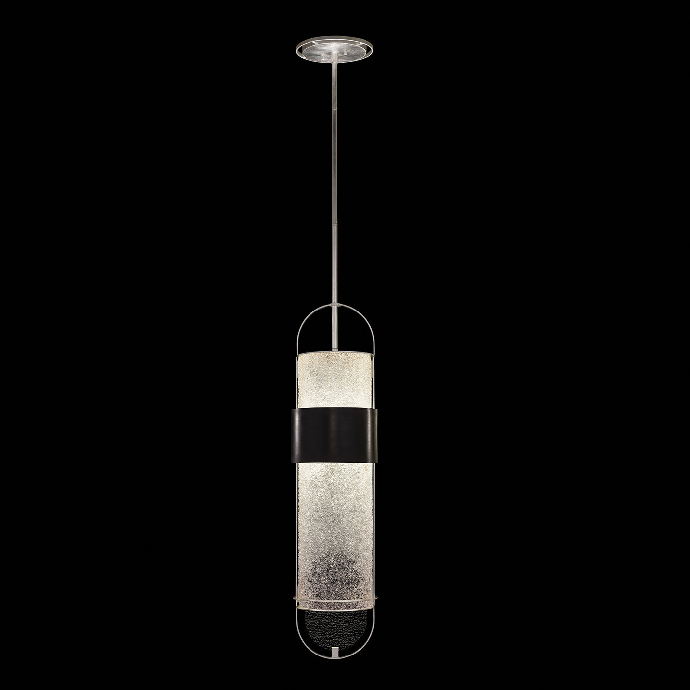 Fine Art Handcrafted Lighting - 924840-11ST - LED Pendant - Bond - Black/Silver