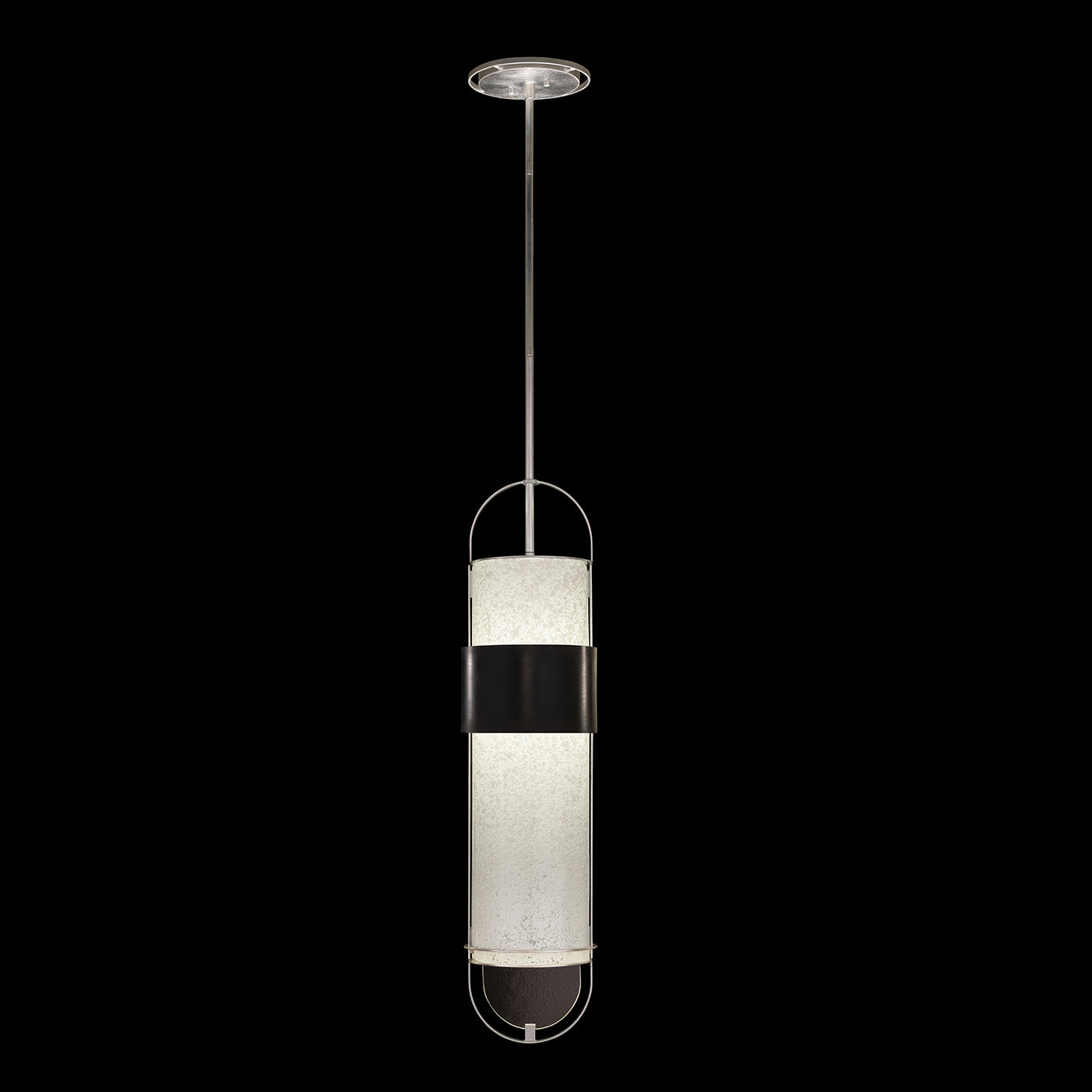 Fine Art Handcrafted Lighting - 924840-12ST - LED Pendant - Bond - Black/Silver