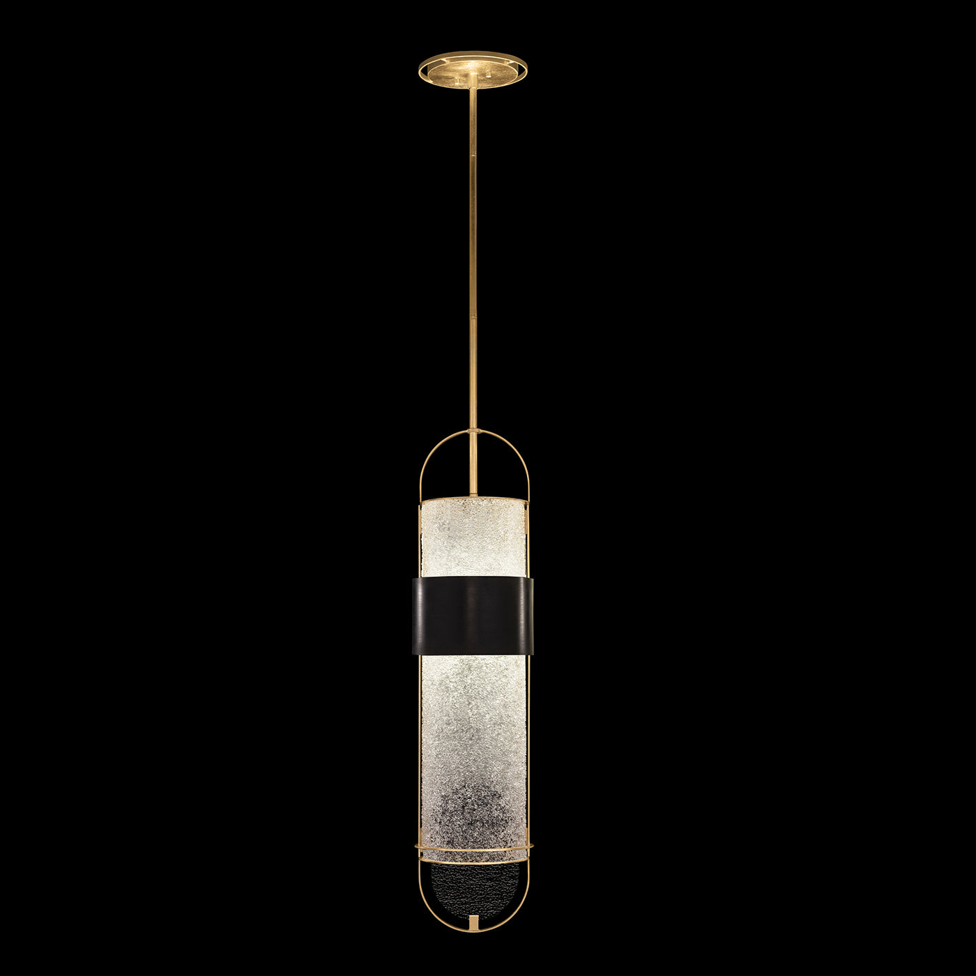 Fine Art Handcrafted Lighting - 924840-21ST - LED Pendant - Bond - Black/Gold