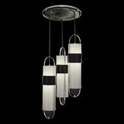 Fine Art Handcrafted Lighting - 925340-12ST - LED Pendant - Bond - Black/Silver