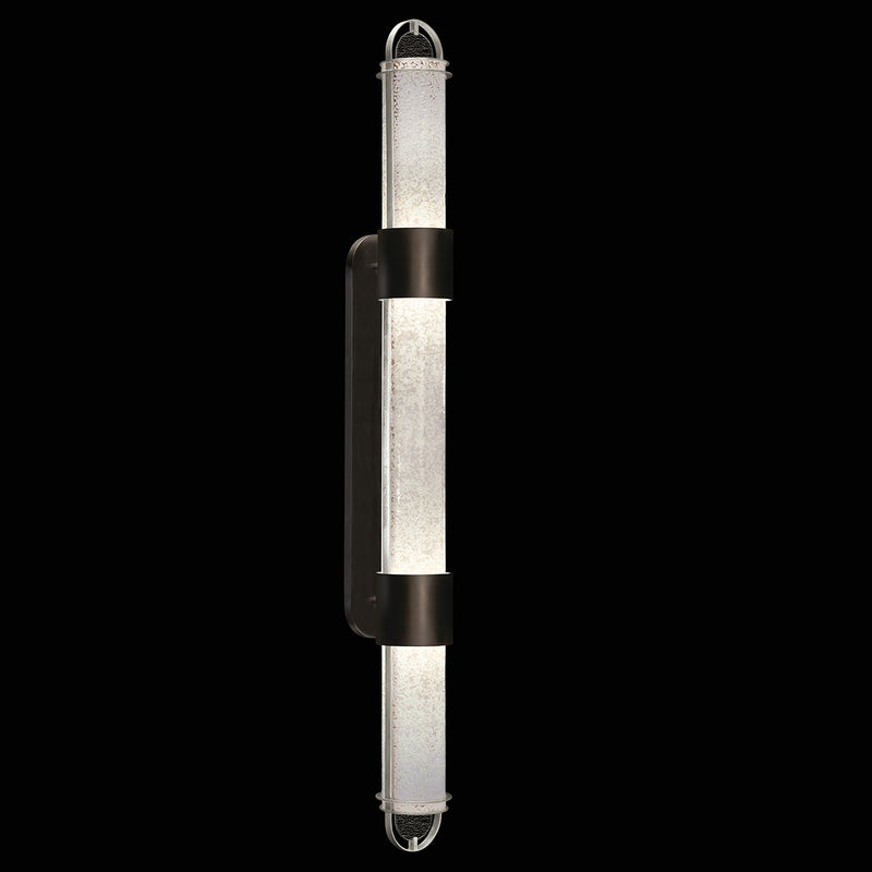 Fine Art Handcrafted Lighting - 925850-12ST - LED Wall Sconce - Bond - Black/Silver