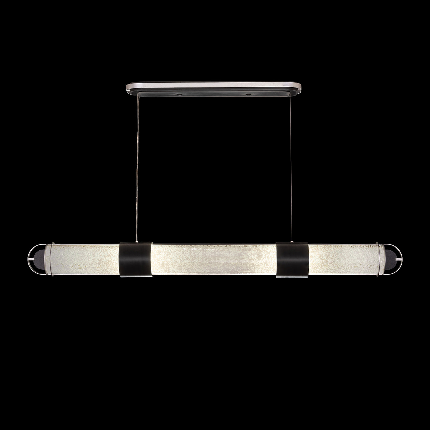 Fine Art Handcrafted Lighting - 926040-12ST - LED Pendant - Bond - Black/Silver