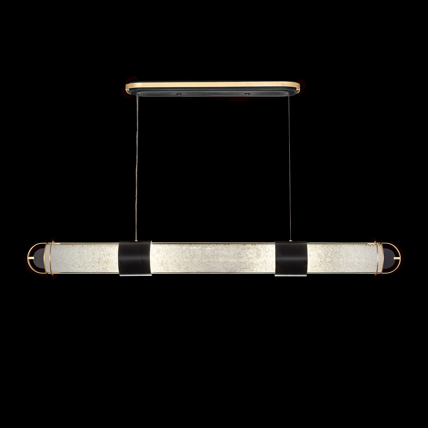 Fine Art Handcrafted Lighting - 926040-22ST - LED Pendant - Bond - Black/Gold