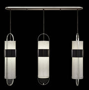 Fine Art Handcrafted Lighting - 926140-12ST - LED Pendant - Bond - Black/Silver