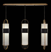 Fine Art Handcrafted Lighting - 926140-22ST - LED Pendant - Bond - Black/Gold
