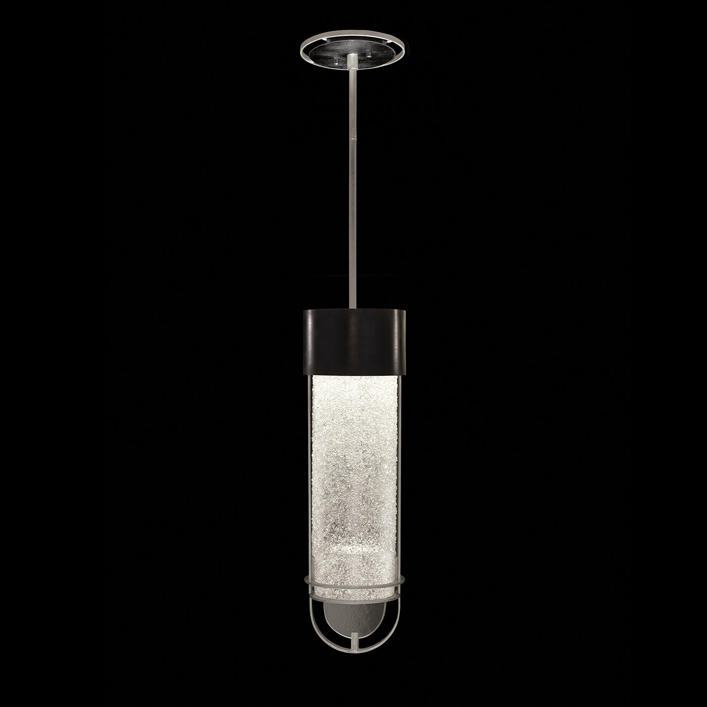 Fine Art Handcrafted Lighting - 926340-11ST - LED Pendant - Bond - Black/Silver