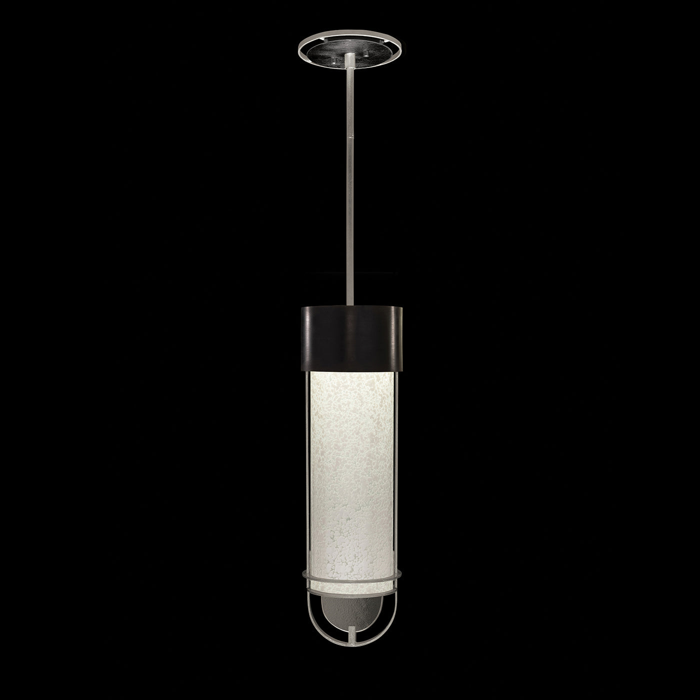 Fine Art Handcrafted Lighting - 926340-12ST - LED Pendant - Bond - Black/Silver