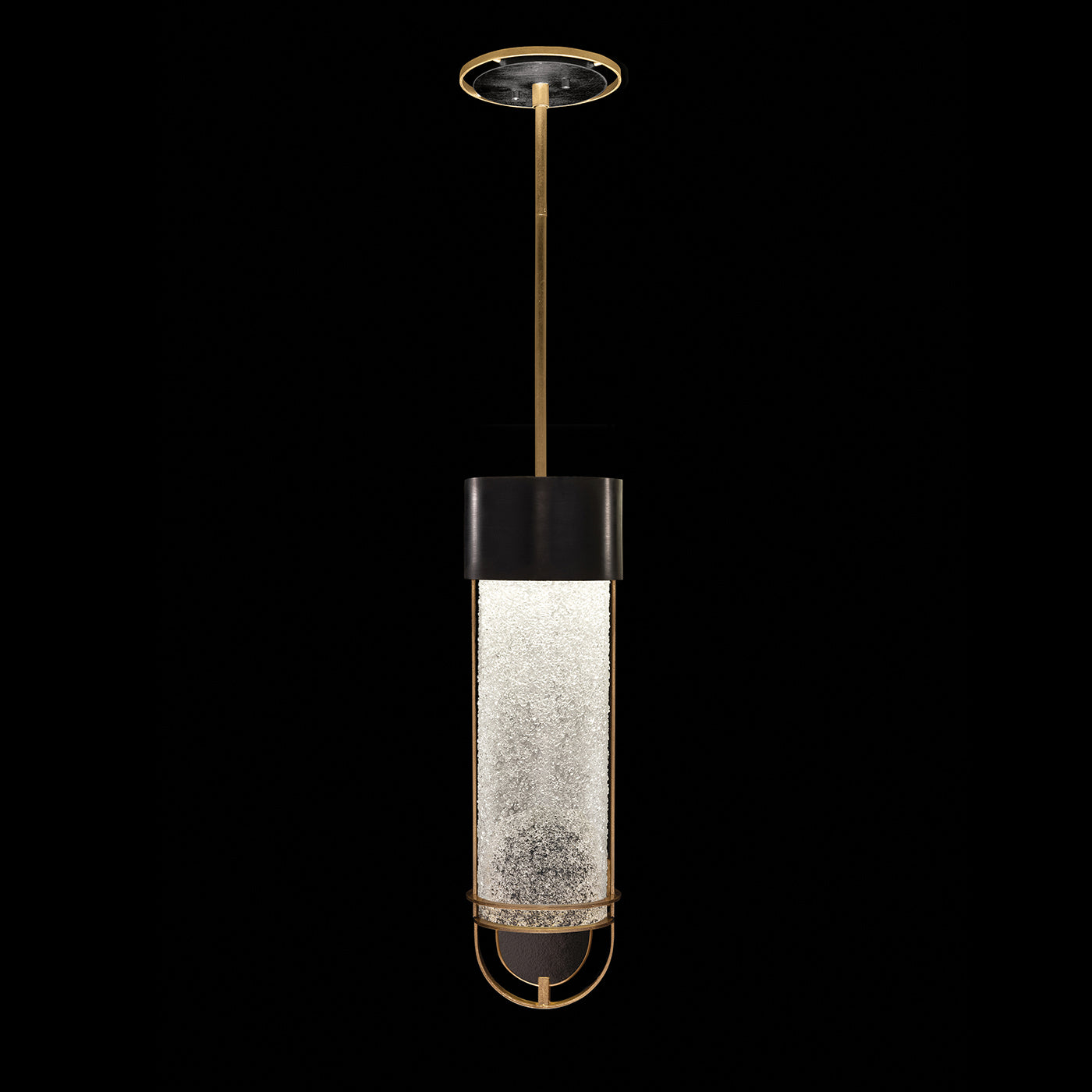 Fine Art Handcrafted Lighting - 926340-21ST - LED Pendant - Bond - Black/Gold